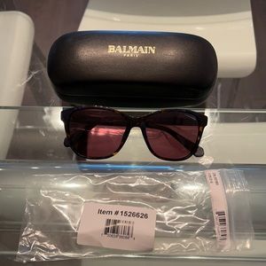 New authentic Balmain sunglass tortoise and dark blue